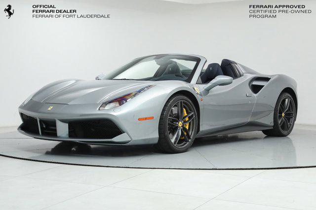 used 2016 Ferrari 488 Spider car, priced at $266,900