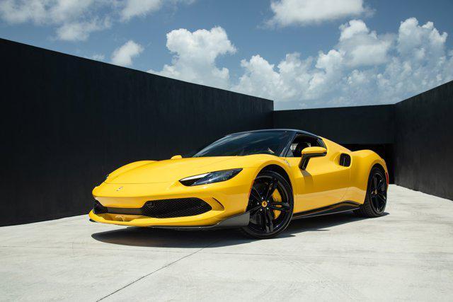 used 2024 Ferrari 296 GTB car, priced at $374,900