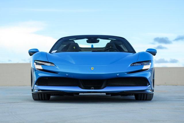 used 2023 Ferrari SF90 Spider car, priced at $649,900