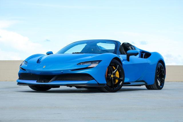 used 2023 Ferrari SF90 Spider car, priced at $649,900