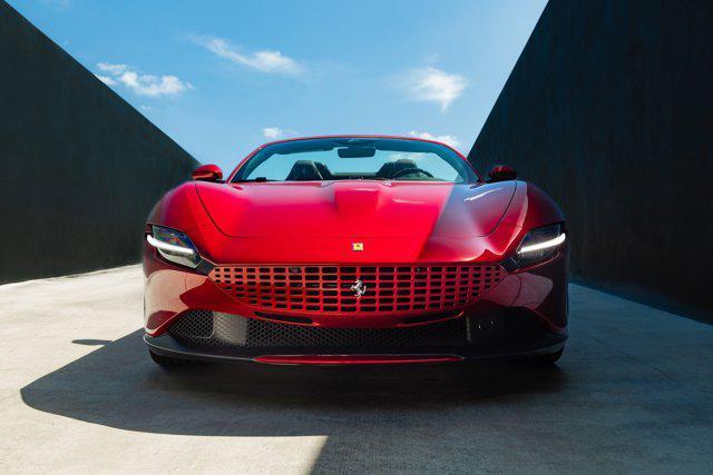 used 2024 Ferrari Roma Spider car, priced at $369,900