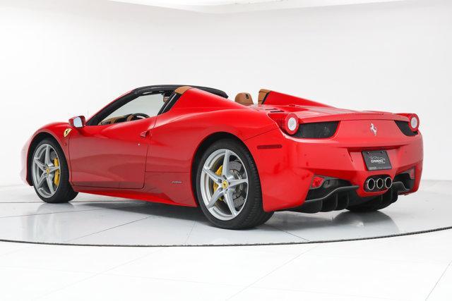used 2015 Ferrari 458 Spider car, priced at $249,900