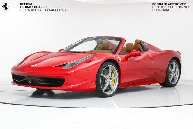 used 2015 Ferrari 458 Spider car, priced at $249,900