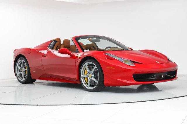 used 2015 Ferrari 458 Spider car, priced at $249,900