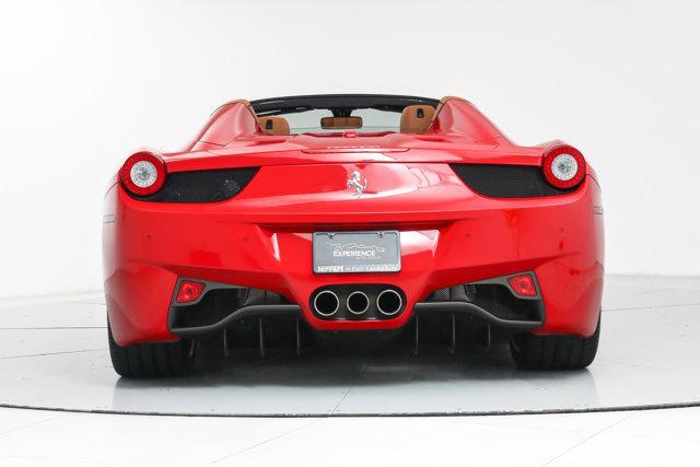 used 2015 Ferrari 458 Spider car, priced at $249,900