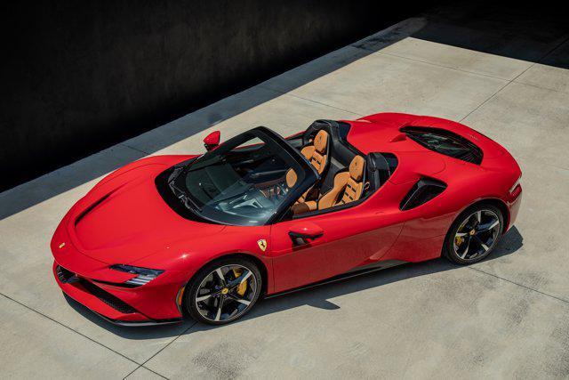 used 2024 Ferrari SF90 Spider car, priced at $689,900