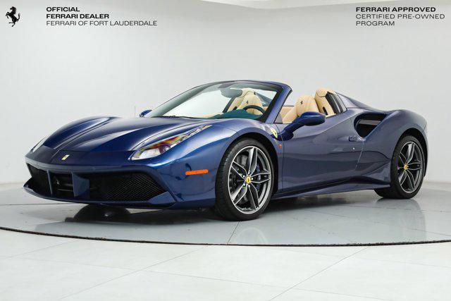 used 2017 Ferrari 488 Spider car, priced at $334,900