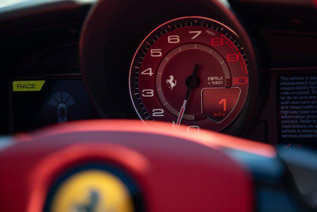 used 2023 Ferrari F8 Spider car, priced at $479,900