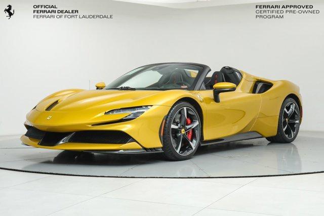 used 2023 Ferrari SF90 Spider car, priced at $769,900