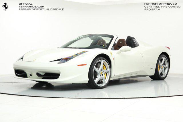 used 2013 Ferrari 458 Spider car, priced at $284,900