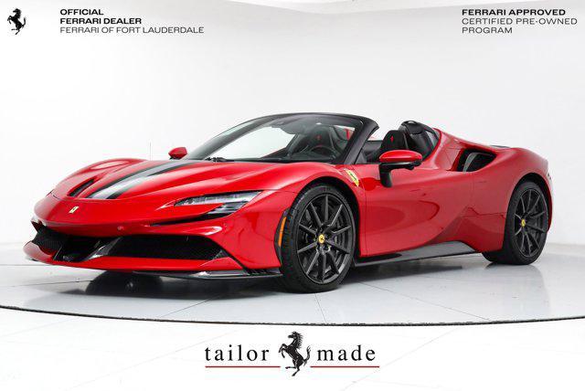 used 2022 Ferrari SF90 Spider car, priced at $729,000