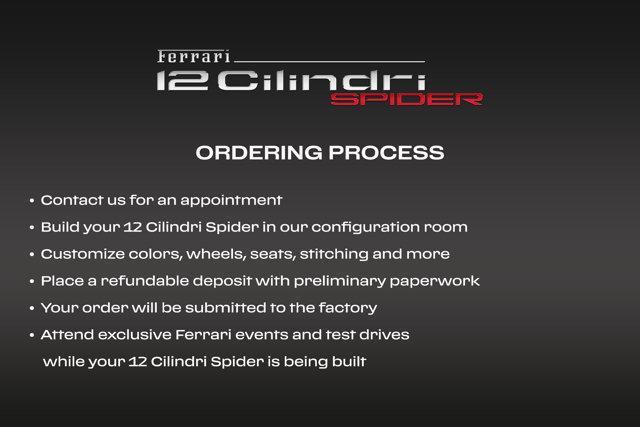 new 2023 Ferrari 812 GTS car