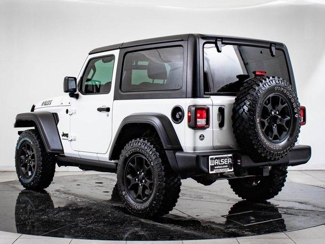 used 2021 Jeep Wrangler car, priced at $33,998