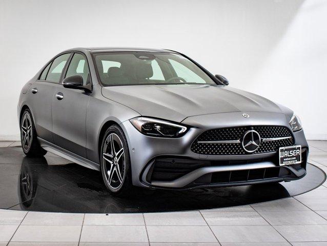 used 2022 Mercedes-Benz C-Class car, priced at $42,998