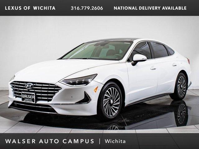 used 2023 Hyundai Sonata Hybrid car, priced at $28,198