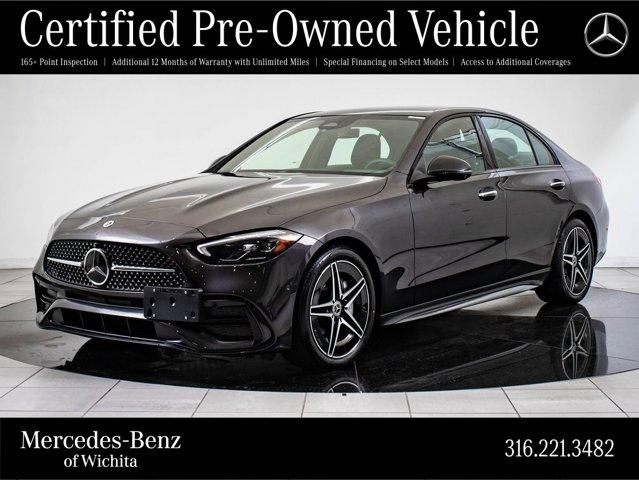 used 2024 Mercedes-Benz C-Class car, priced at $42,298