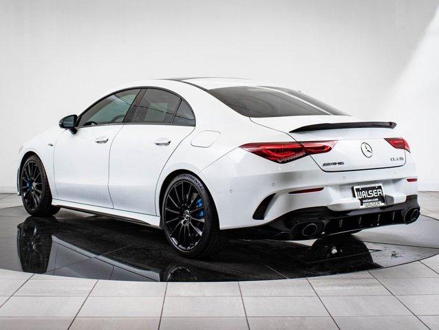 used 2021 Mercedes-Benz AMG CLA 35 car, priced at $35,298