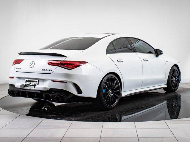 used 2021 Mercedes-Benz AMG CLA 35 car, priced at $35,298