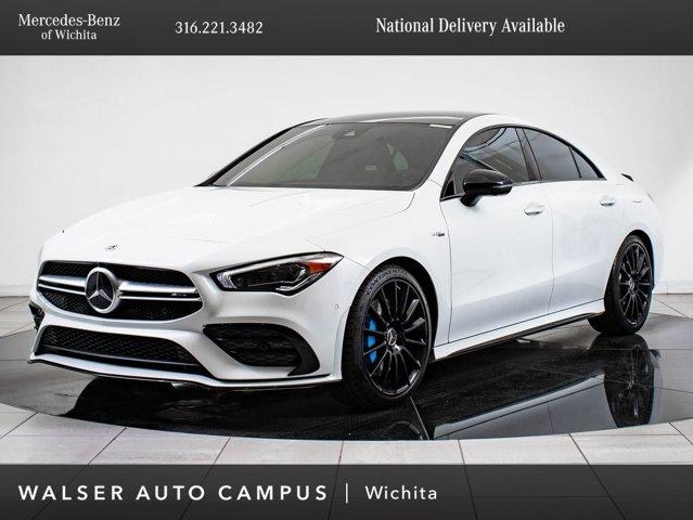 used 2021 Mercedes-Benz AMG CLA 35 car, priced at $35,298