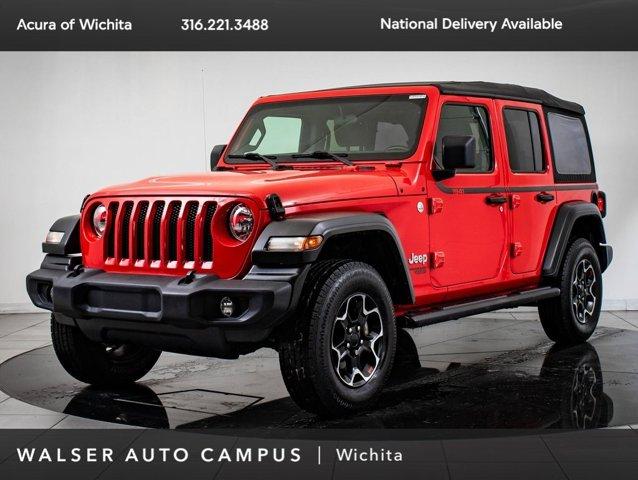 used 2021 Jeep Wrangler car, priced at $30,598