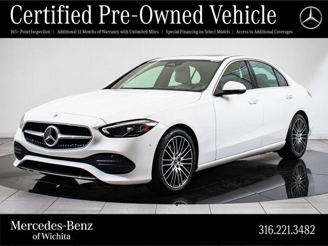 used 2024 Mercedes-Benz C-Class car, priced at $42,998