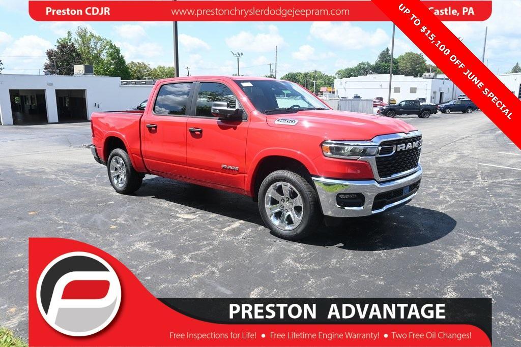 new 2025 Ram 1500 car, priced at $43,498