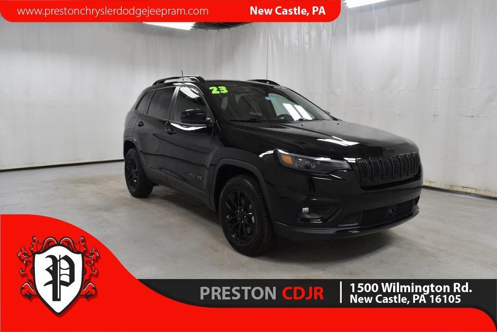 used 2023 Jeep Cherokee car, priced at $32,498