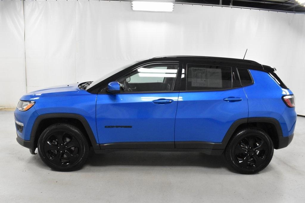 used 2021 Jeep Compass car, priced at $19,998