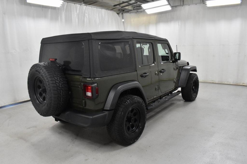 used 2021 Jeep Wrangler Unlimited car, priced at $31,498