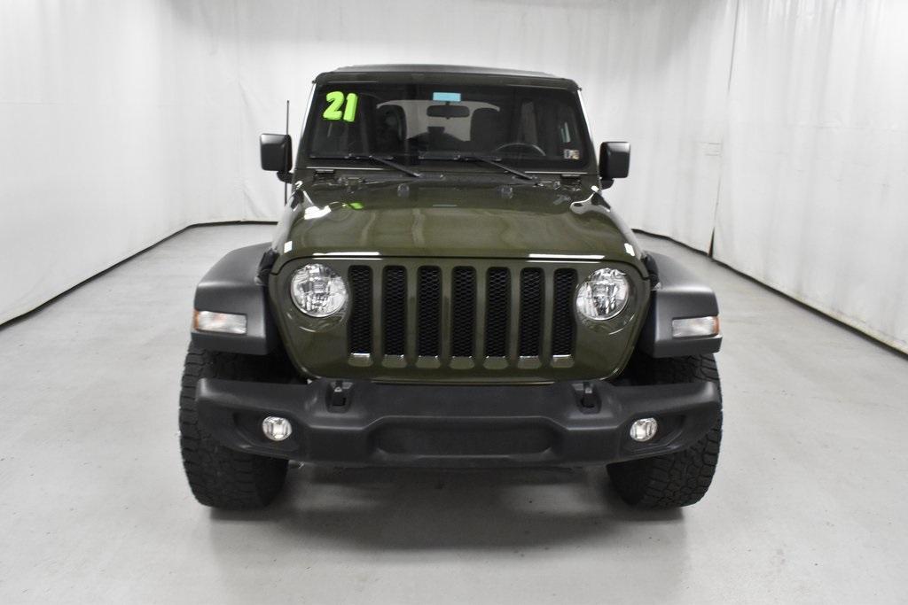 used 2021 Jeep Wrangler Unlimited car, priced at $31,498
