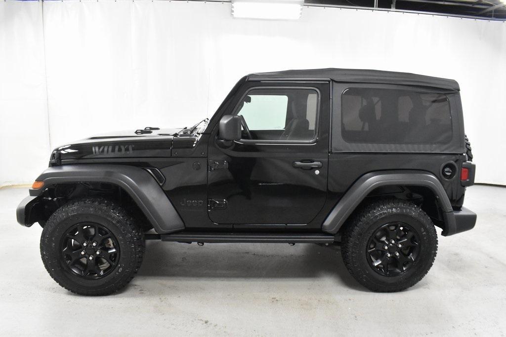 used 2021 Jeep Wrangler car, priced at $31,990