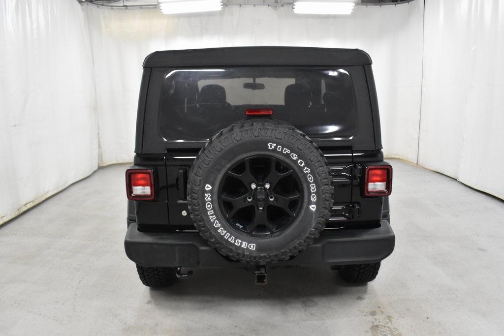 used 2021 Jeep Wrangler car, priced at $31,990