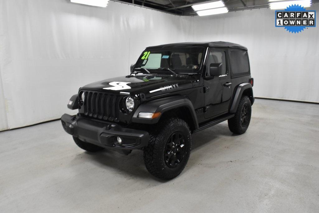 used 2021 Jeep Wrangler car, priced at $31,990