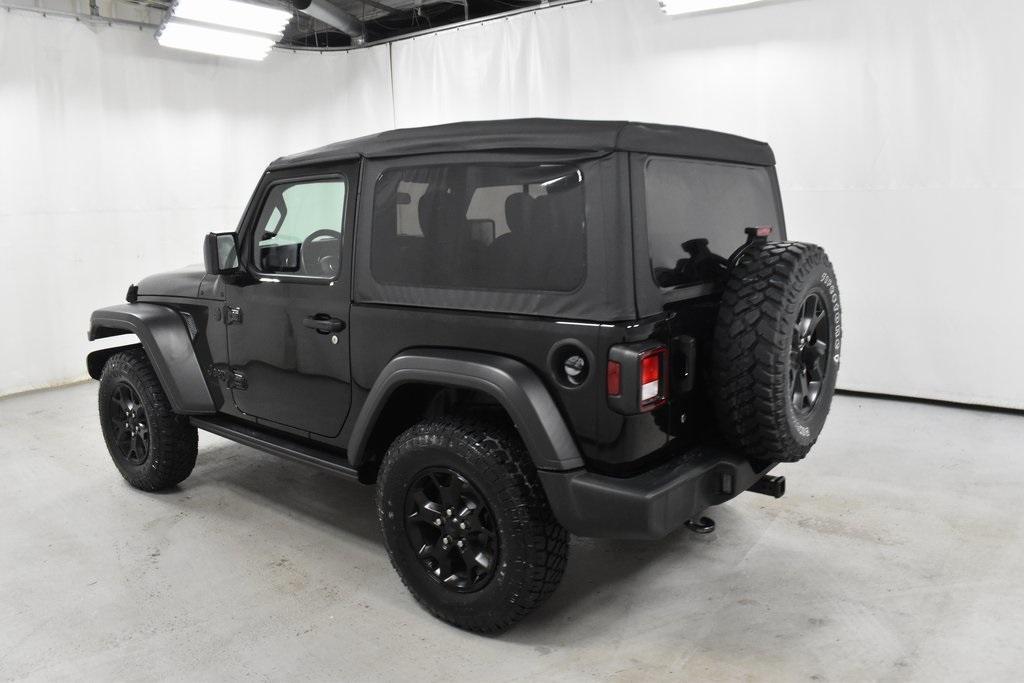 used 2021 Jeep Wrangler car, priced at $31,990