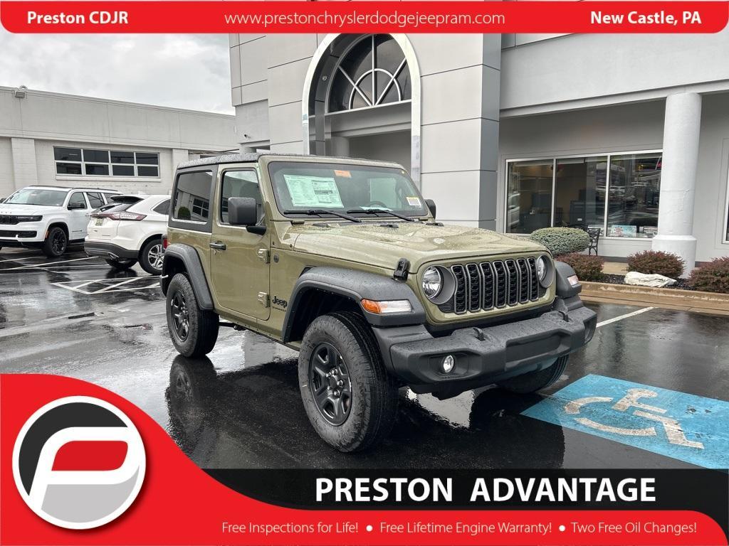 new 2025 Jeep Wrangler car, priced at $34,070