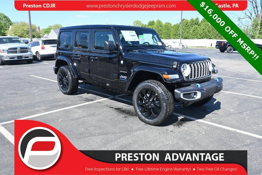 new 2024 Jeep Wrangler 4xe car, priced at $48,180