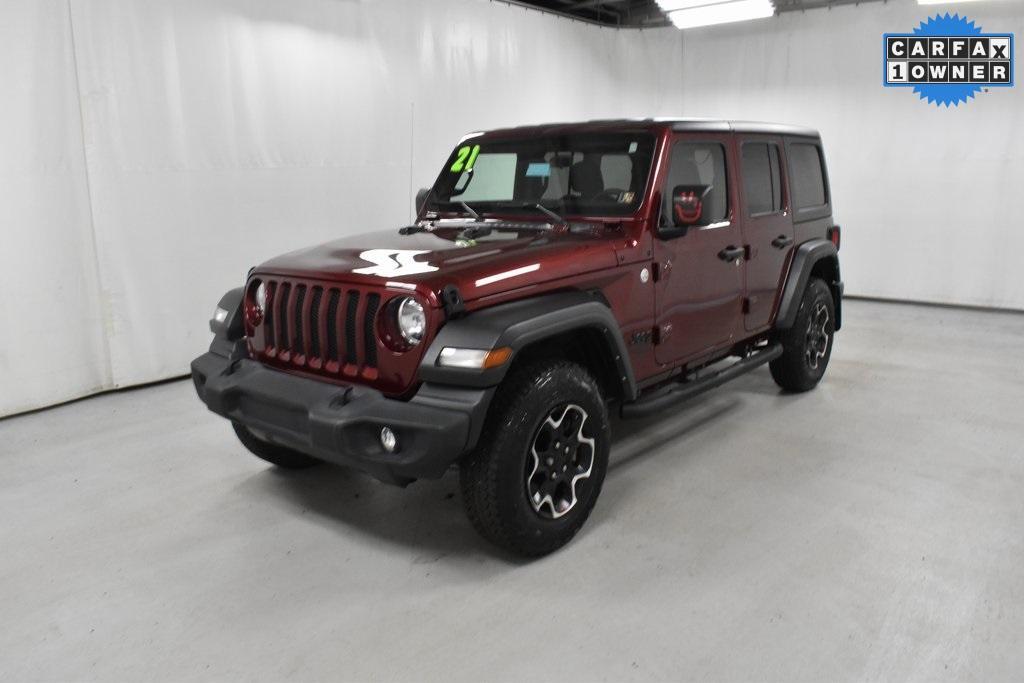 used 2021 Jeep Wrangler Unlimited car, priced at $35,998