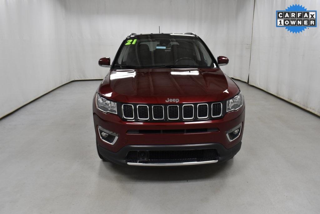 used 2021 Jeep Compass car, priced at $19,998