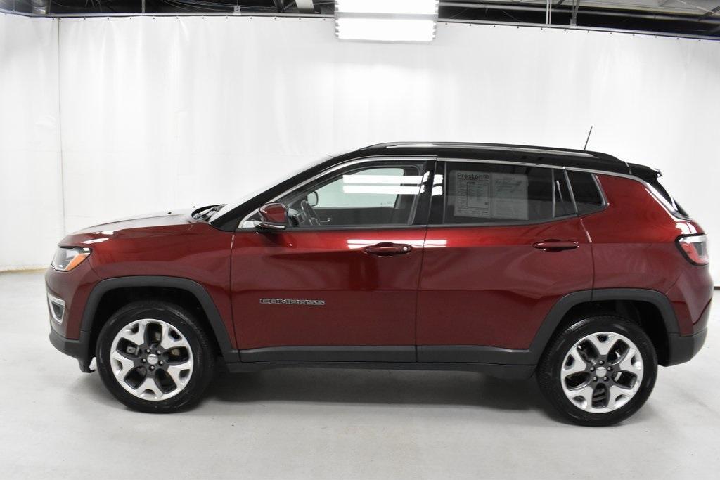 used 2021 Jeep Compass car, priced at $19,998