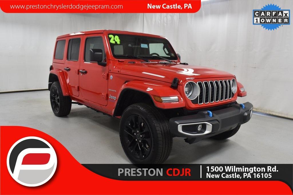 used 2024 Jeep Wrangler 4xe car, priced at $38,998