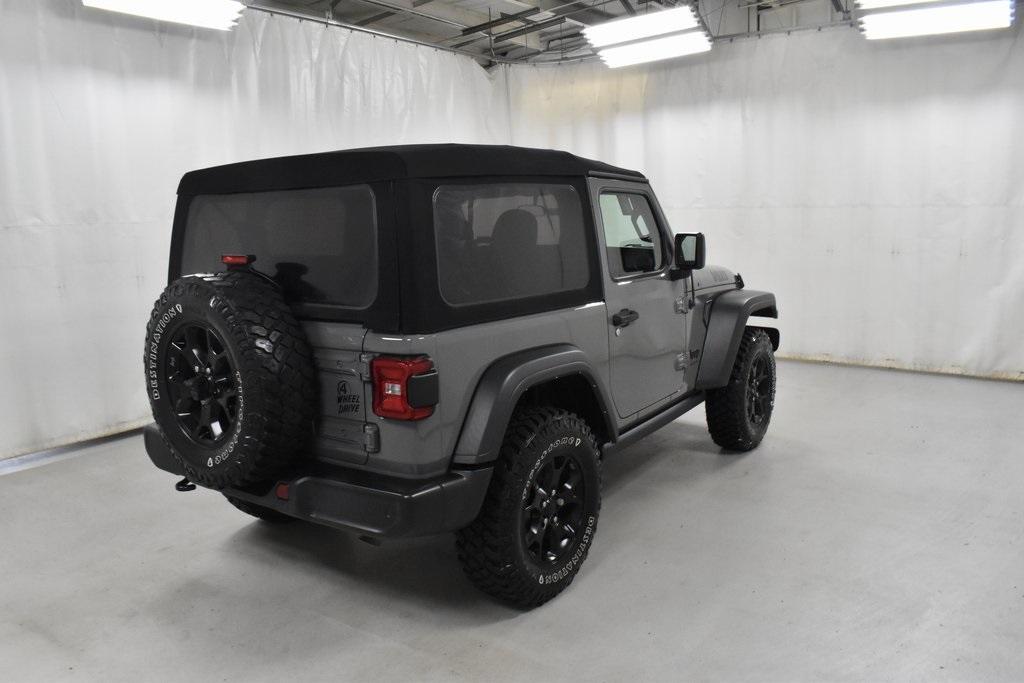 used 2021 Jeep Wrangler car, priced at $30,998