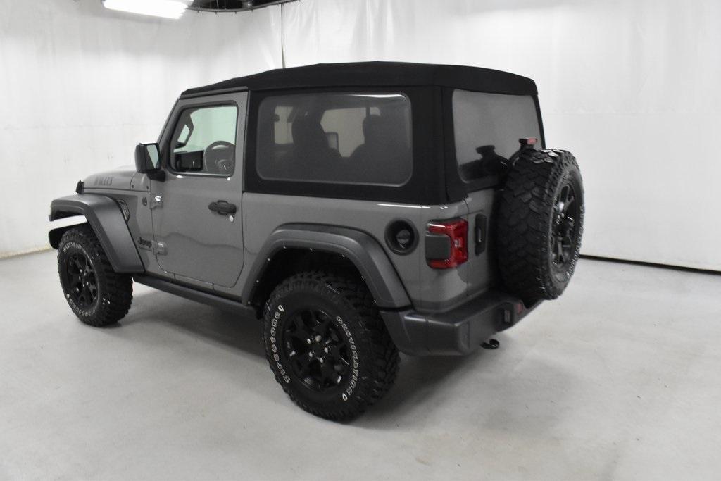 used 2021 Jeep Wrangler car, priced at $30,998