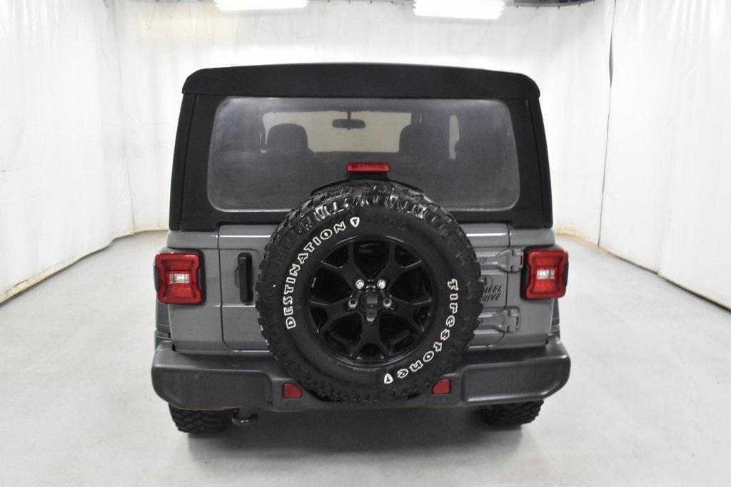 used 2021 Jeep Wrangler car, priced at $30,998