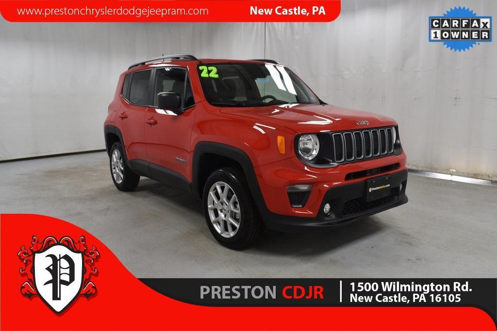 used 2022 Jeep Renegade car, priced at $20,498