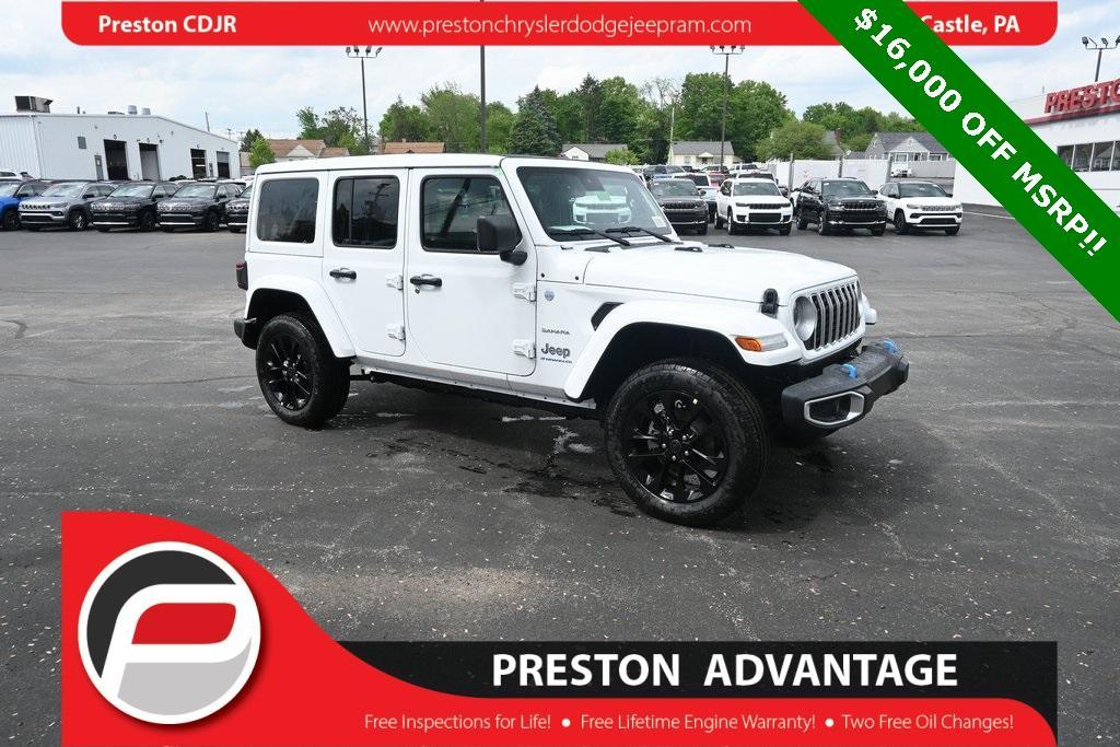 new 2024 Jeep Wrangler 4xe car, priced at $47,585