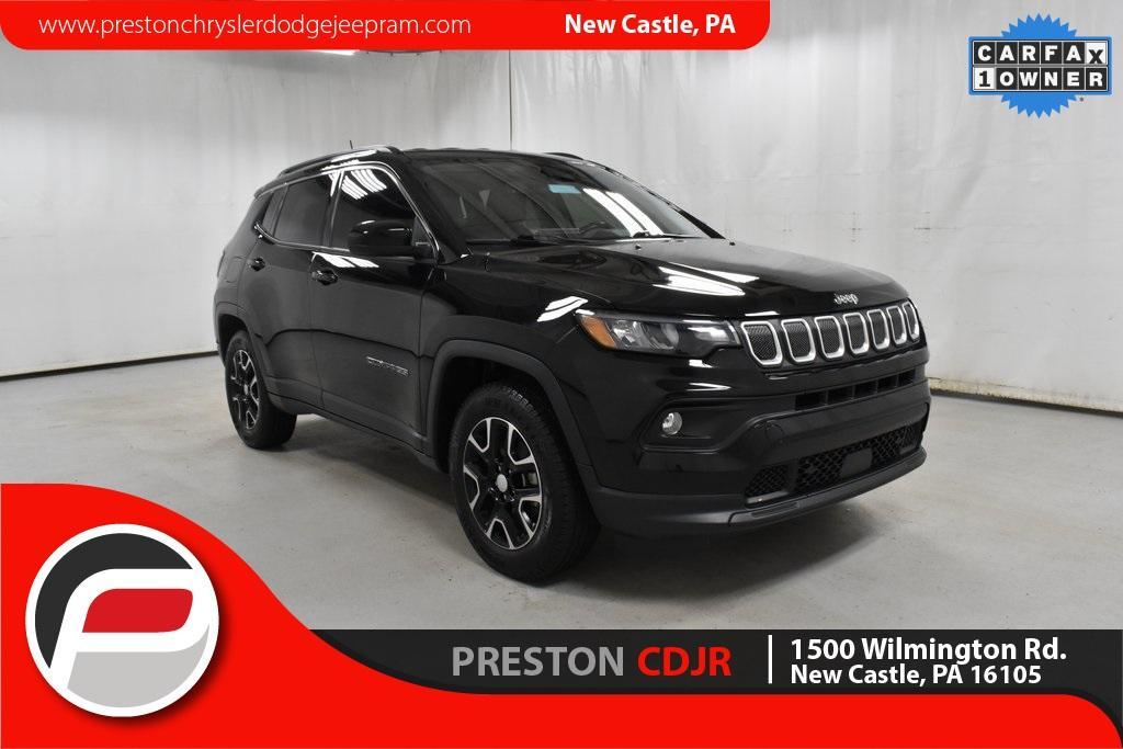 used 2022 Jeep Compass car, priced at $20,986