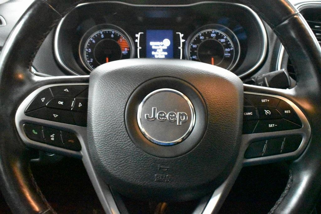 used 2019 Jeep Cherokee car, priced at $16,249