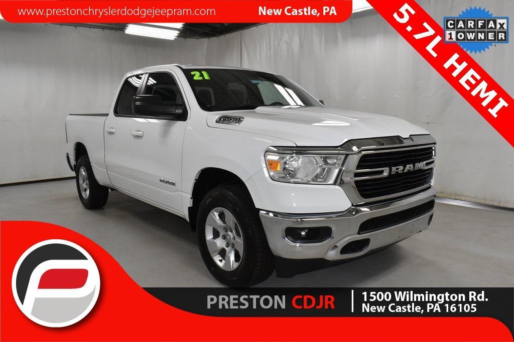 used 2021 Ram 1500 car, priced at $31,498