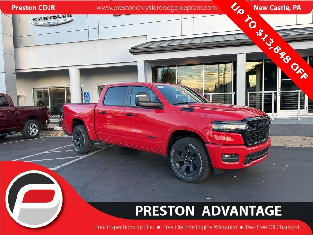 new 2025 Ram 1500 car, priced at $46,847