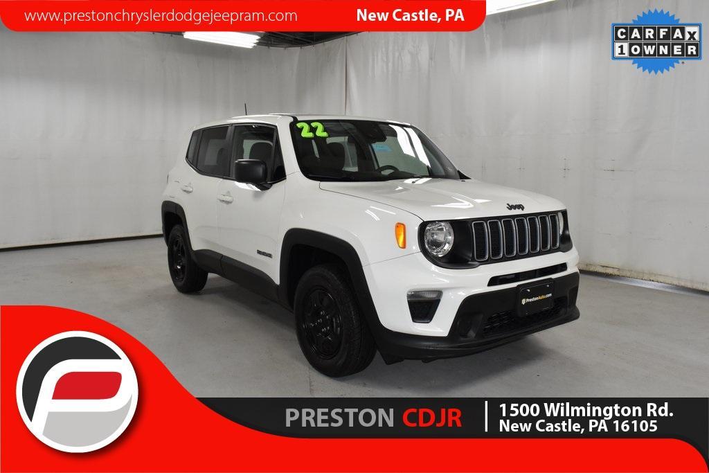 used 2022 Jeep Renegade car, priced at $18,998